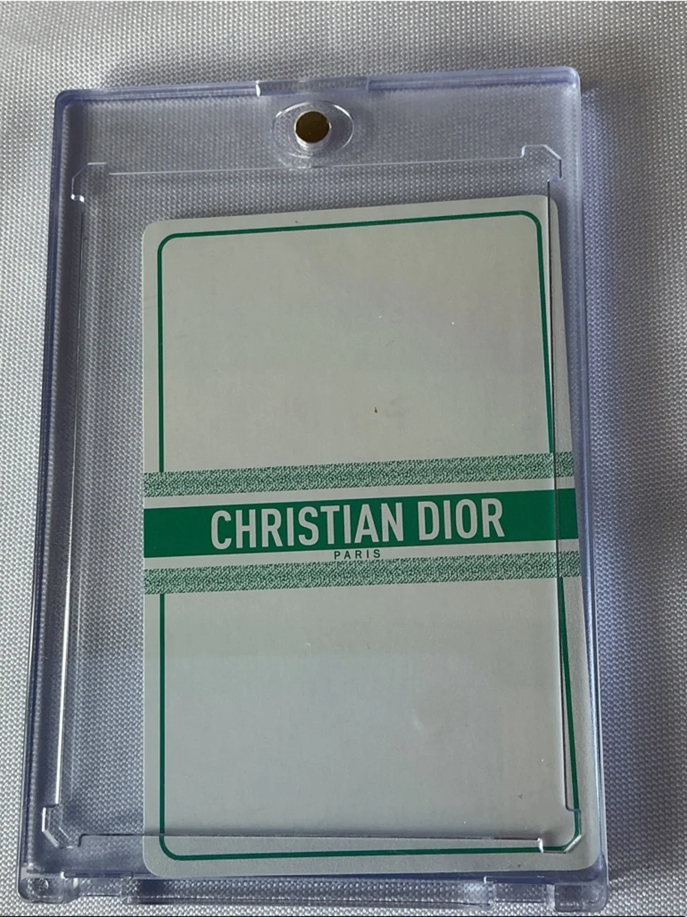 ★ Christian Dior Ace of Spades Playing Card Collectible Display Piece